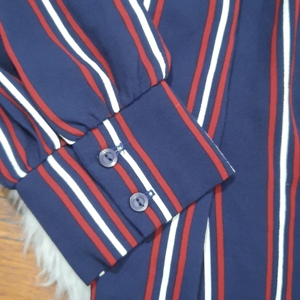 Jeanette Plus striped blouse - Picture 6 of 8